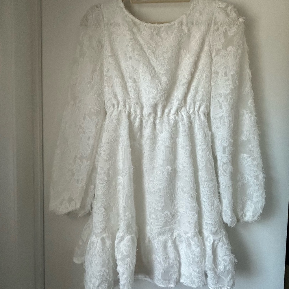 White Shein Dress
